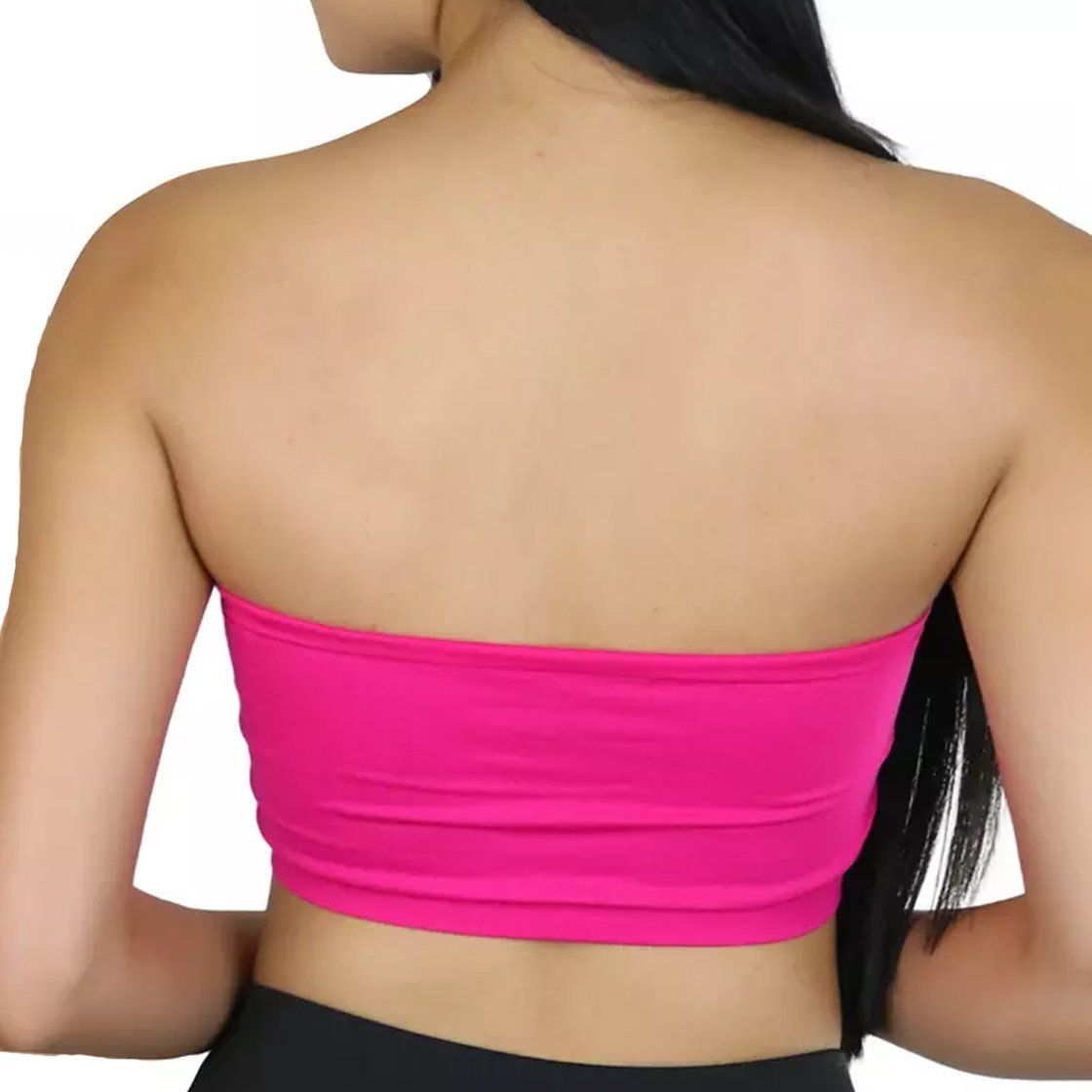 6-Pack: Wireless Strapless Tube Bra Women's Clothing - DailySale