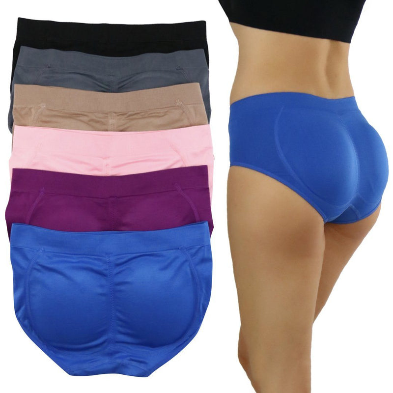 6-Pack: Women's Enhancing Double Layered Shaping Control Briefs