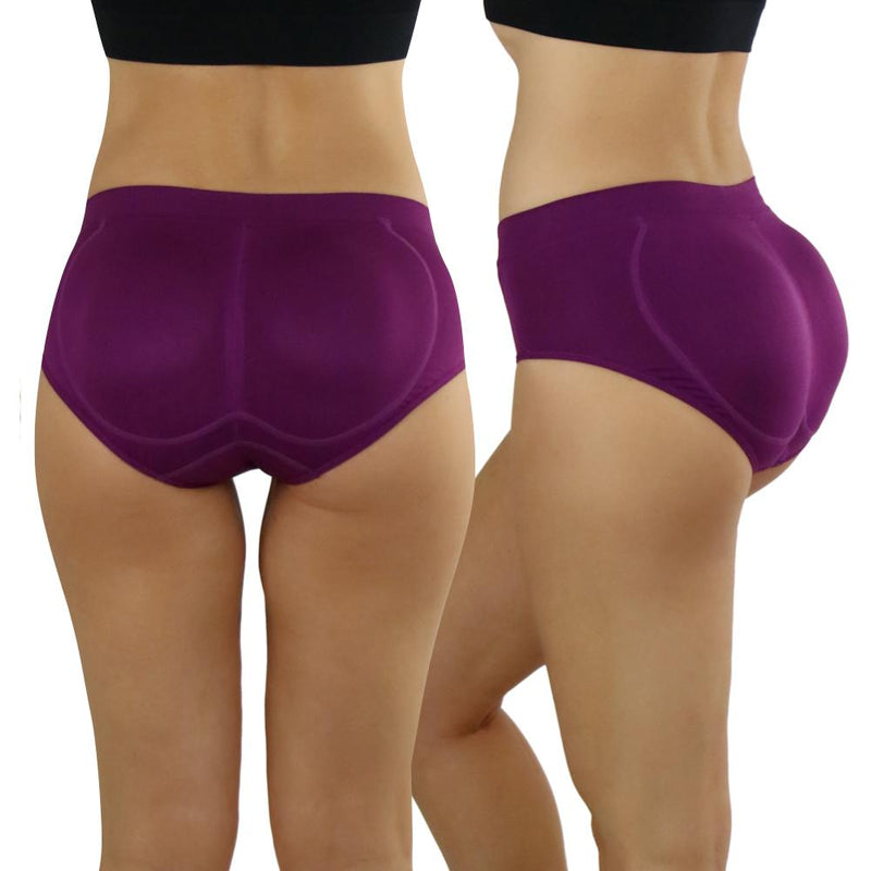 6-Pack: Women's Enhancing Butt Boosting Padded Panties