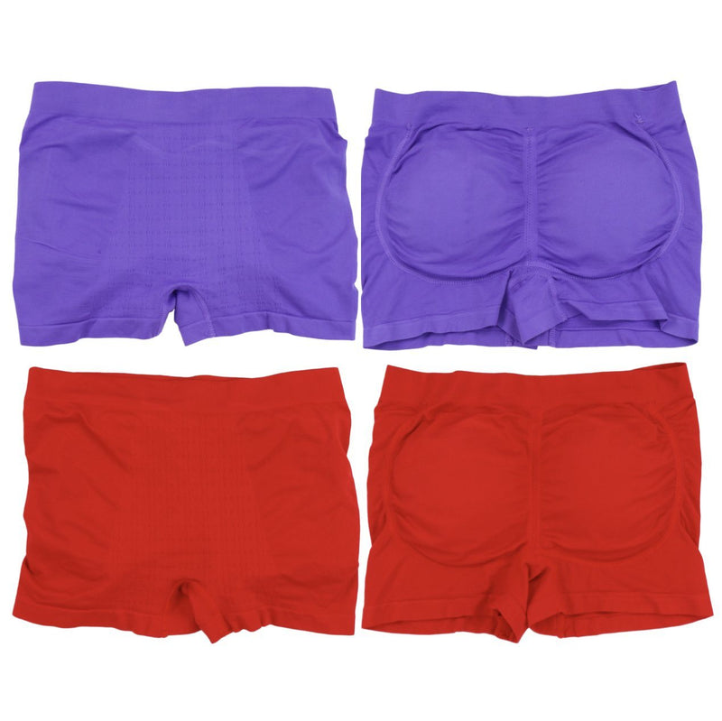 6-Pack: Women's Enhancing Butt Boosting Padded Panty Briefs Women's Clothing - DailySale