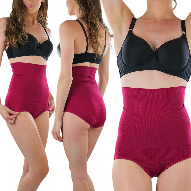 6-Pack: Women's Enhancing Double Layered Shaping Control Briefs Women's Swimwear & Lingerie - DailySale