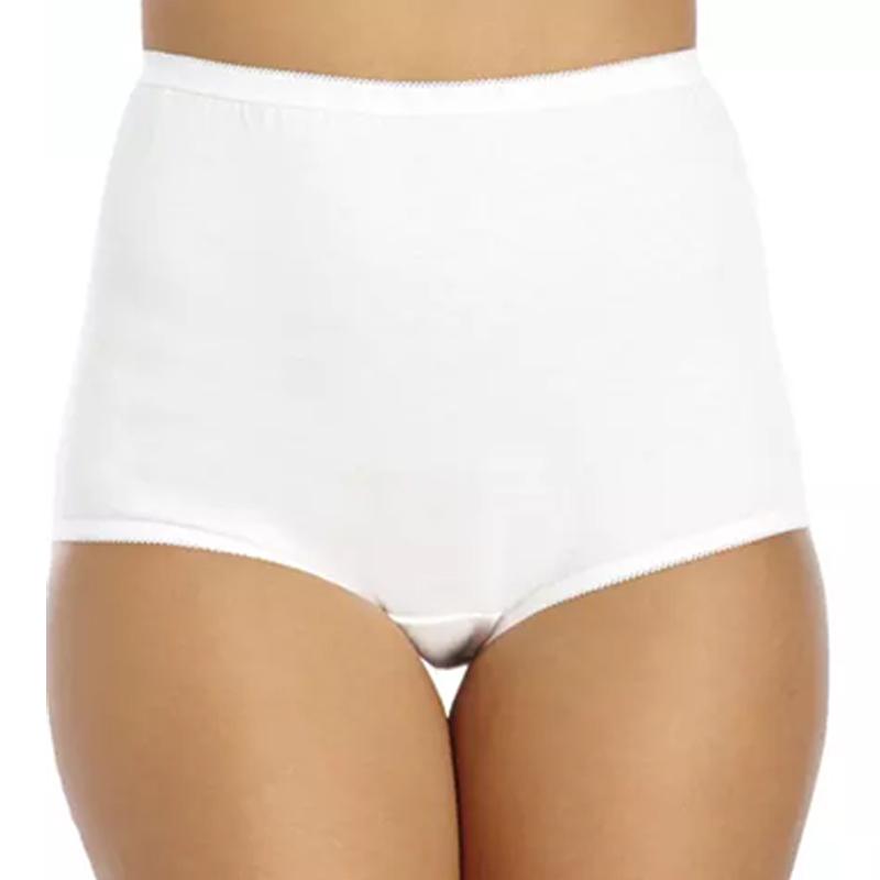 6-Pack: Women's High Full Cut Girdle Brief in Regular and Plus Women's Clothing - DailySale