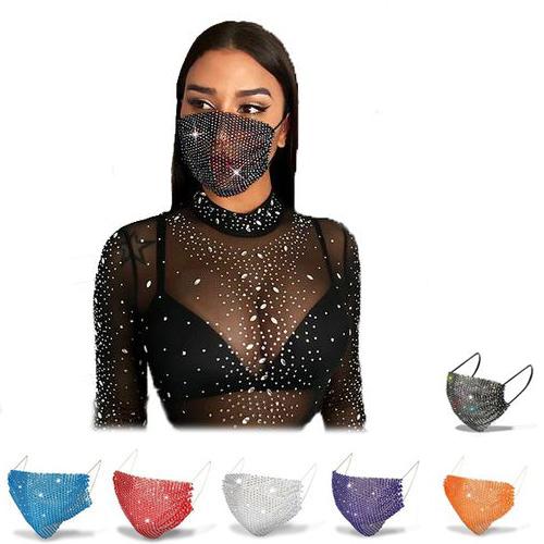 6-Pack: Women's Net Sun Diamond Mask Face Masks & PPE - DailySale