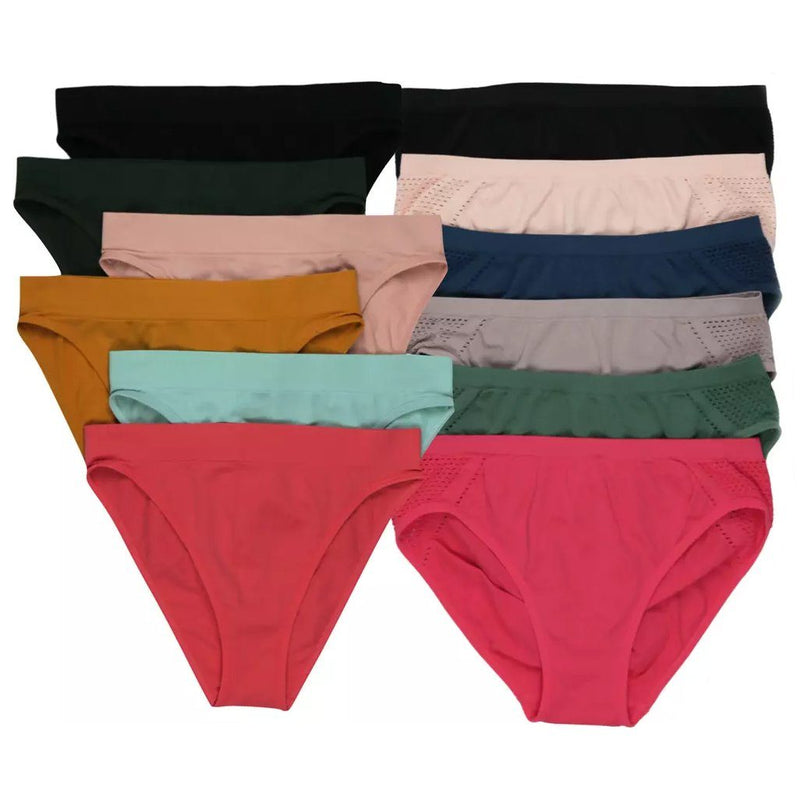 6-Pack: Women's Seamless Stretch Panties Women's Clothing - DailySale