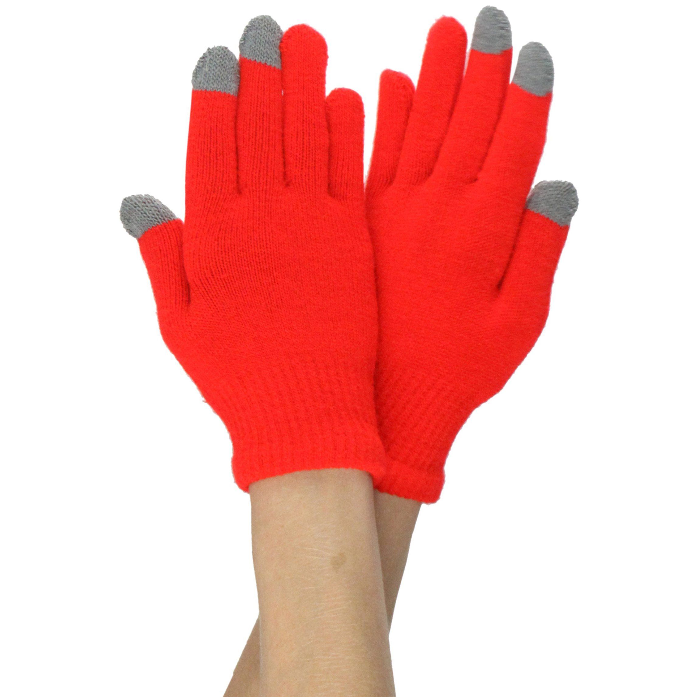 6-Pack: Women's Solid Magic And Plush Warm Gloves Women's Shoes & Accessories - DailySale