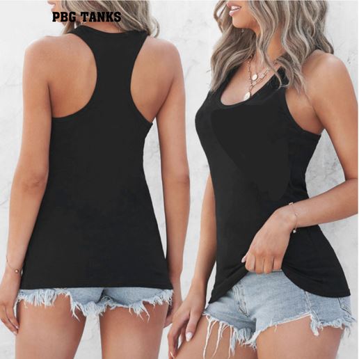 6-Pack: Women's Solid Smooth Assorted Tank Tops Women's Tops - DailySale