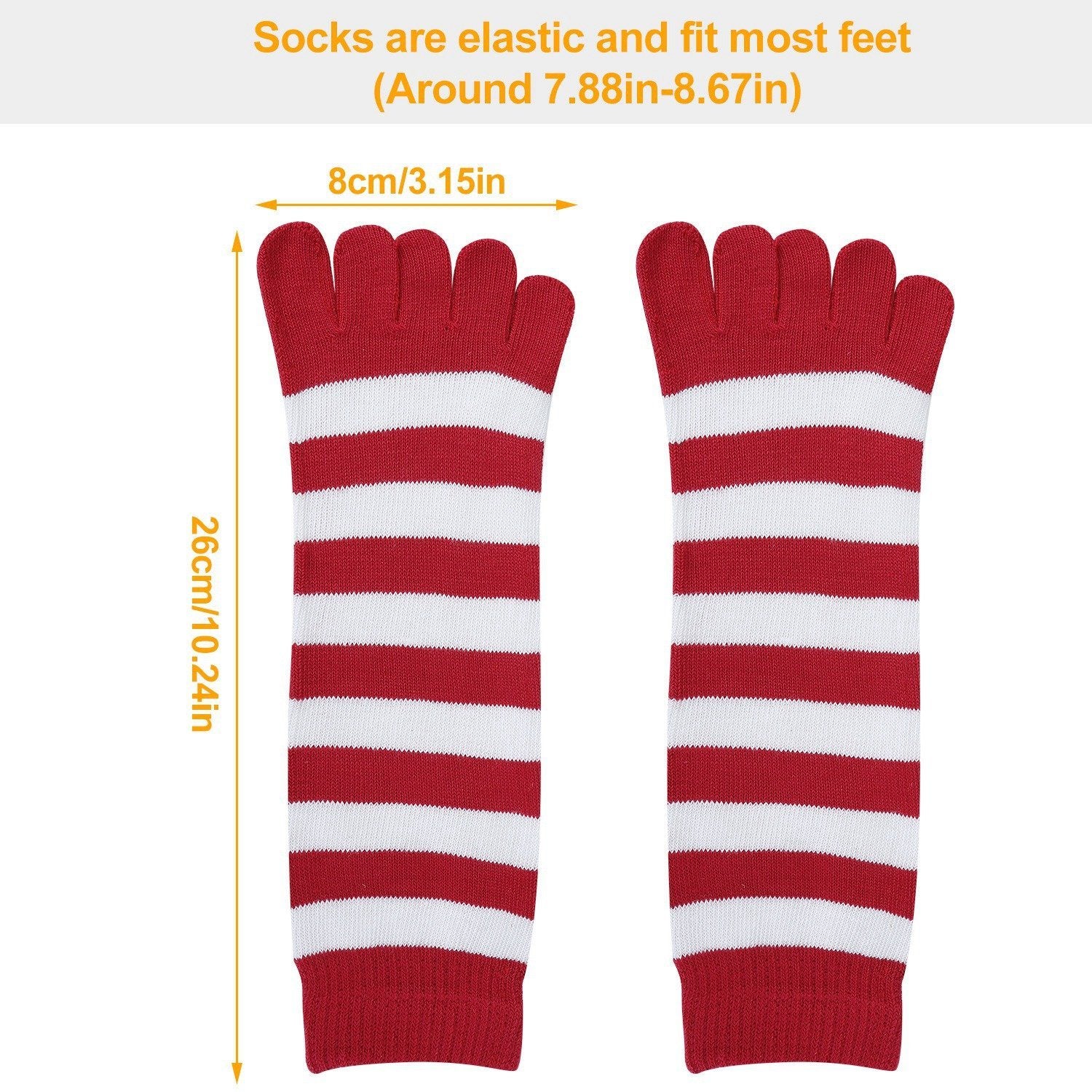 6-Pair: 5 Toes Socks Soft Breathable Ankle Socks Women's Accessories - DailySale