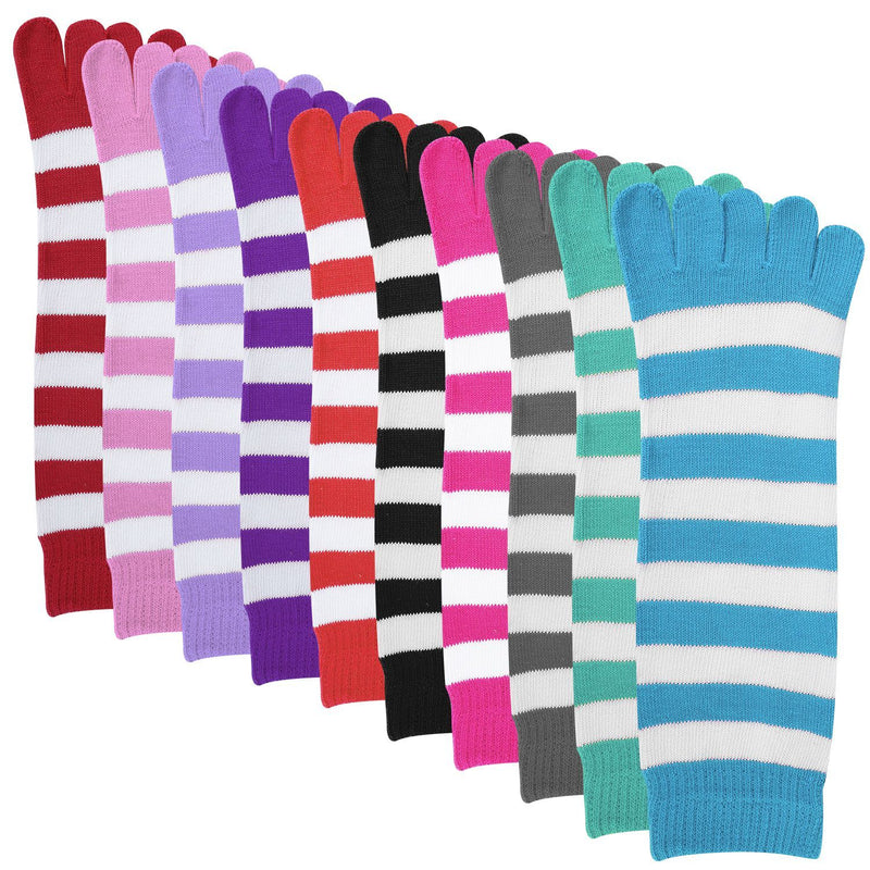 6-Pair: 5 Toes Socks Soft Breathable Ankle Socks Women's Accessories - DailySale