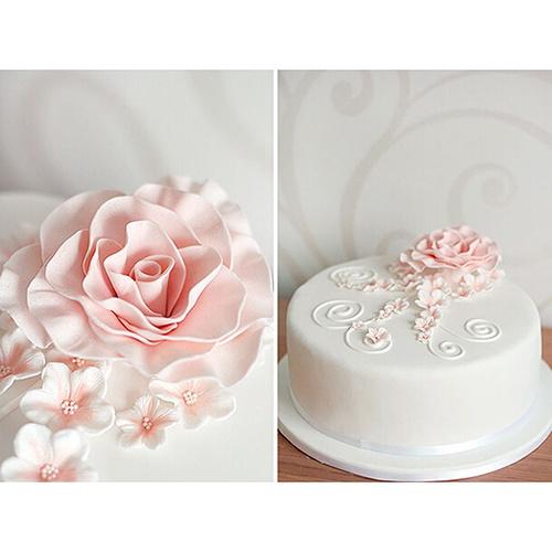 6-Piece: Baking Mold Fondant Cake Sugarcraft Rose Flower Cookie Kitchen & Dining - DailySale