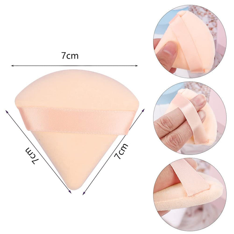 6-Piece: Face Soft Triangle Powder Puff Beauty & Personal Care - DailySale
