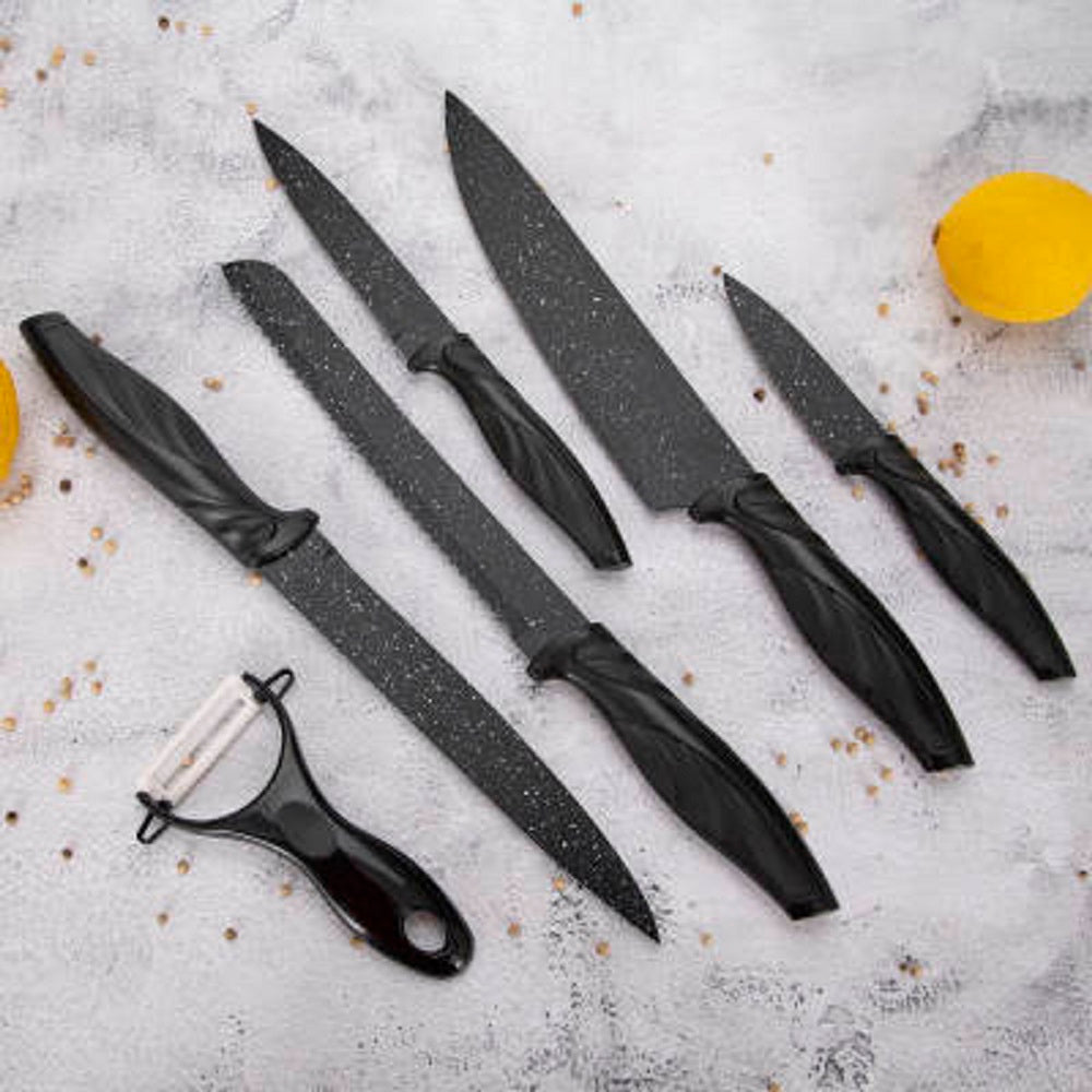 6 pcs cheap kitchen knife set