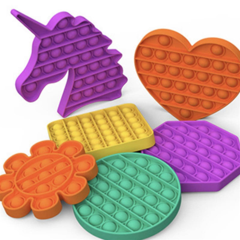 6-Piece: Pop Fidget Sensory Satisfying Toys Toys & Games - DailySale