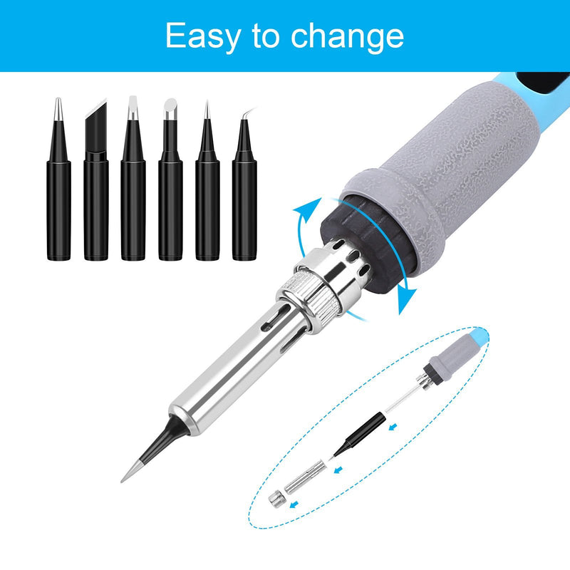 6-Piece Set: 900M-T Series Soldering Iron Tips Household Appliances - DailySale