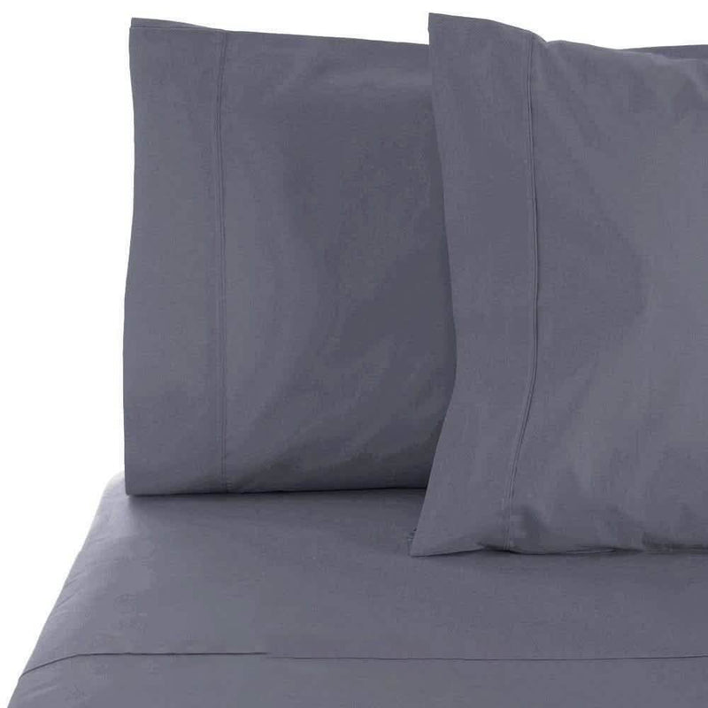 Closeup view of a 6-Piece Set of Egyptian Comfort 1600 Count Deep Pocket Bed Sheets in pastel blue
