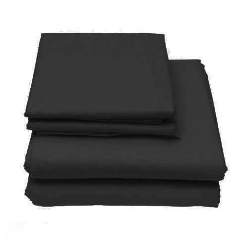 6-Piece Set: Egyptian Comfort 1600 Count Deep Pocket Bed Sheets - More Colors Bed & Bath Twin Black - DailySale