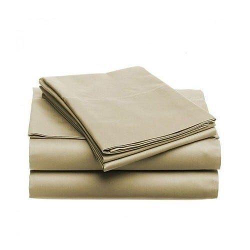 6-Piece Set: Egyptian Comfort 1600 Count Deep Pocket Bed Sheets - More Colors Bed & Bath Twin Khaki - DailySale