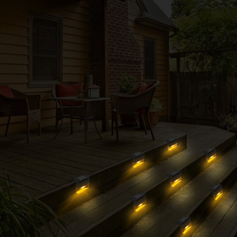 6-Piece: Solar Powered Acrylic Bubbles Decorative Deck Lights Outdoor Lighting - DailySale