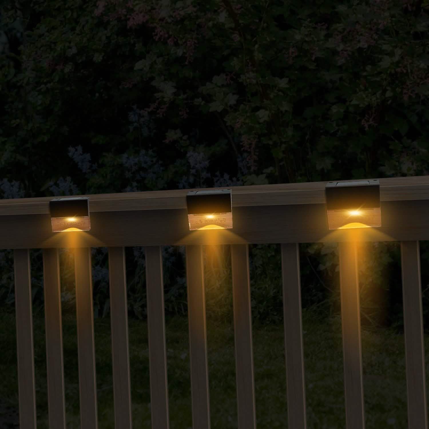 6-Piece: Solar Powered Acrylic Bubbles Decorative Deck Lights Outdoor Lighting - DailySale