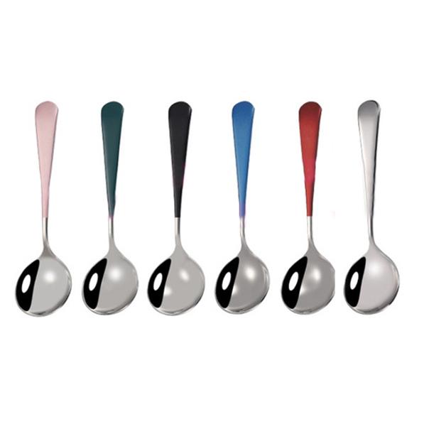 6-Piece: Stainless Steel Spoon Kitchen & Dining Silver - DailySale