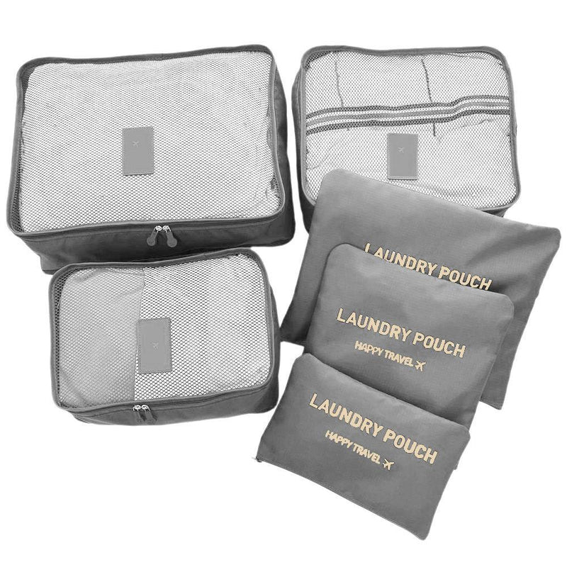 6-Piece: Travel Bag Set