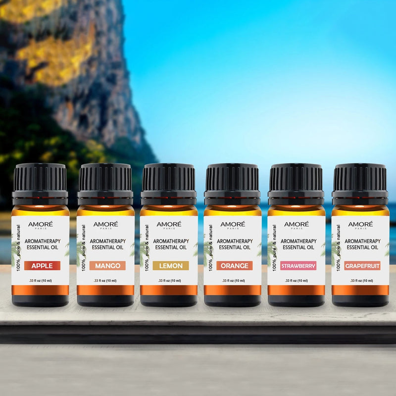 6-Piece: Tropical Collection Therapeutic-Grade Aromatherapy Essential Oil Set Wellness - DailySale