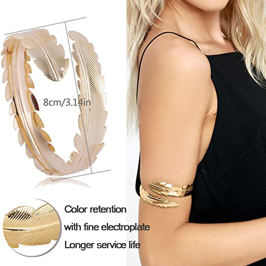 6-Piece: Women's Arm Band Cuff Bracelet Bracelets - DailySale