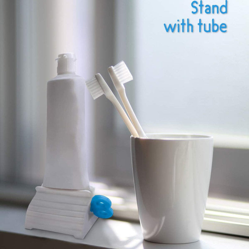 6-Pieces: Multi-Purpose Toothpaste Dispenser Bath - DailySale