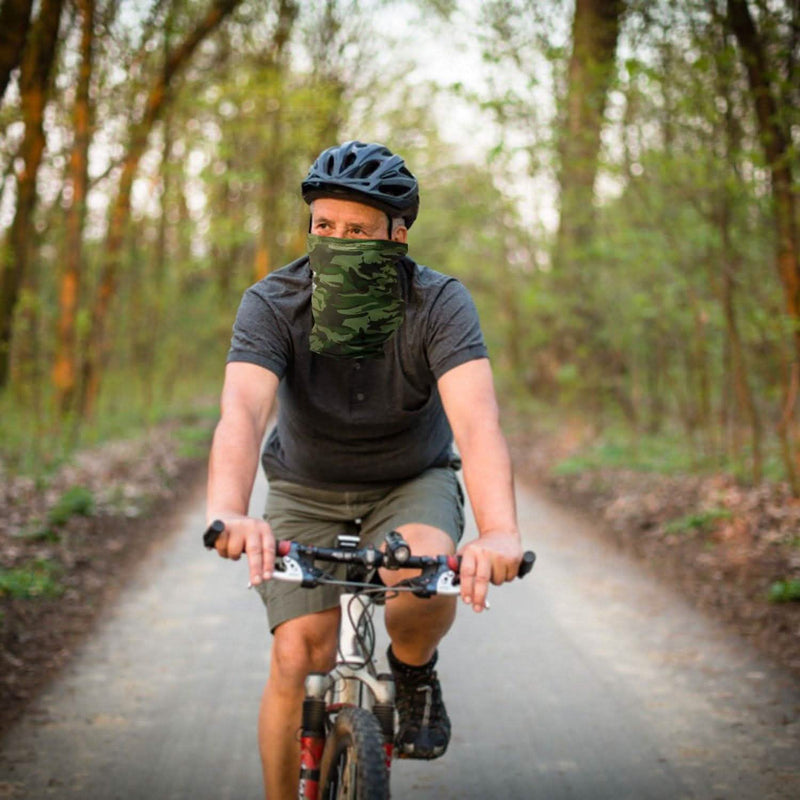 6-Pieces: Summer Neck Gaiter UV Sunscreen Protection Face Mask Scarf Face Masks & PPE - DailySale