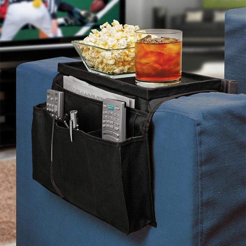 6-Pocket Armrest Couch Organizer Home Essentials - DailySale