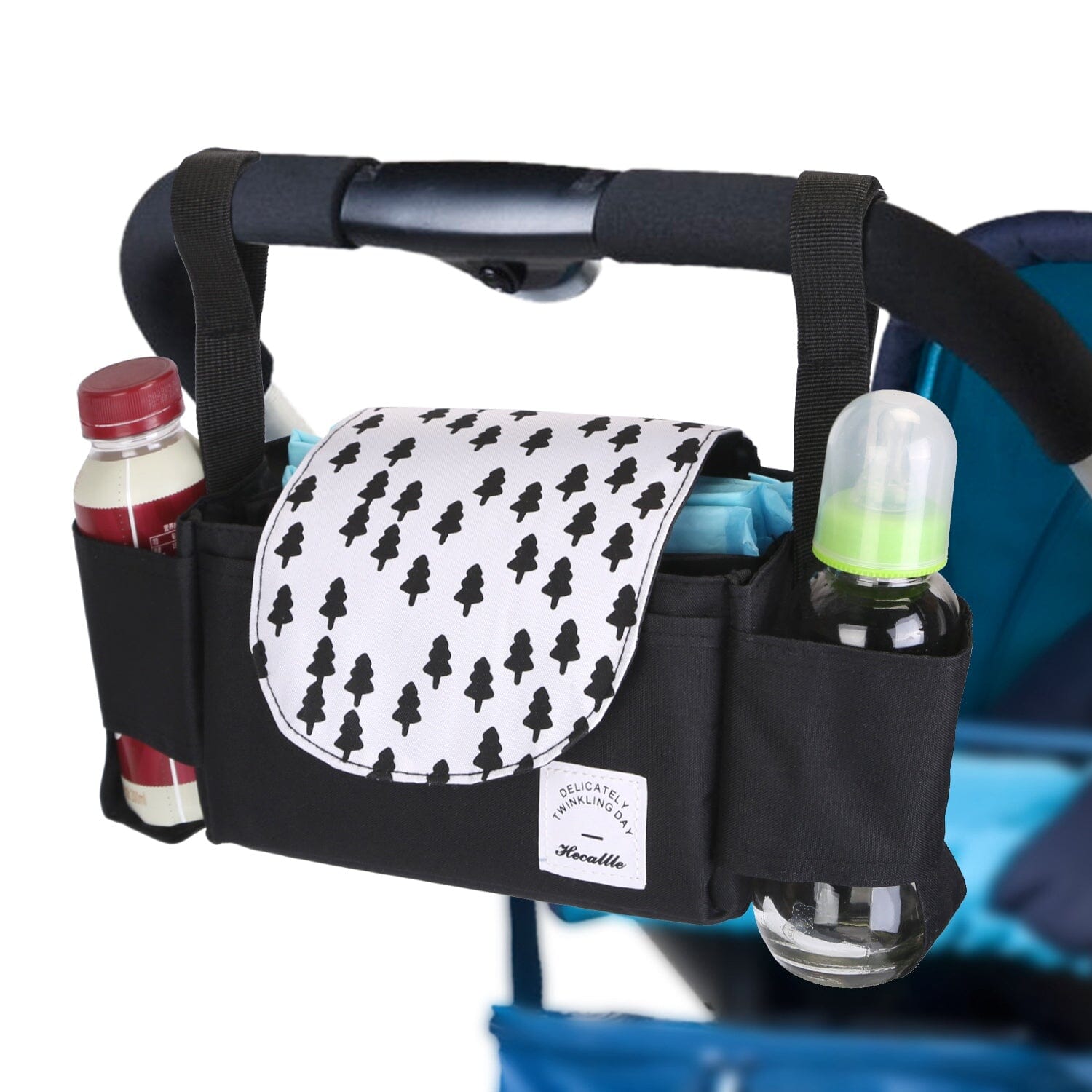 6-Pockets Baby Trolley Bag with Cup Holder Baby - DailySale