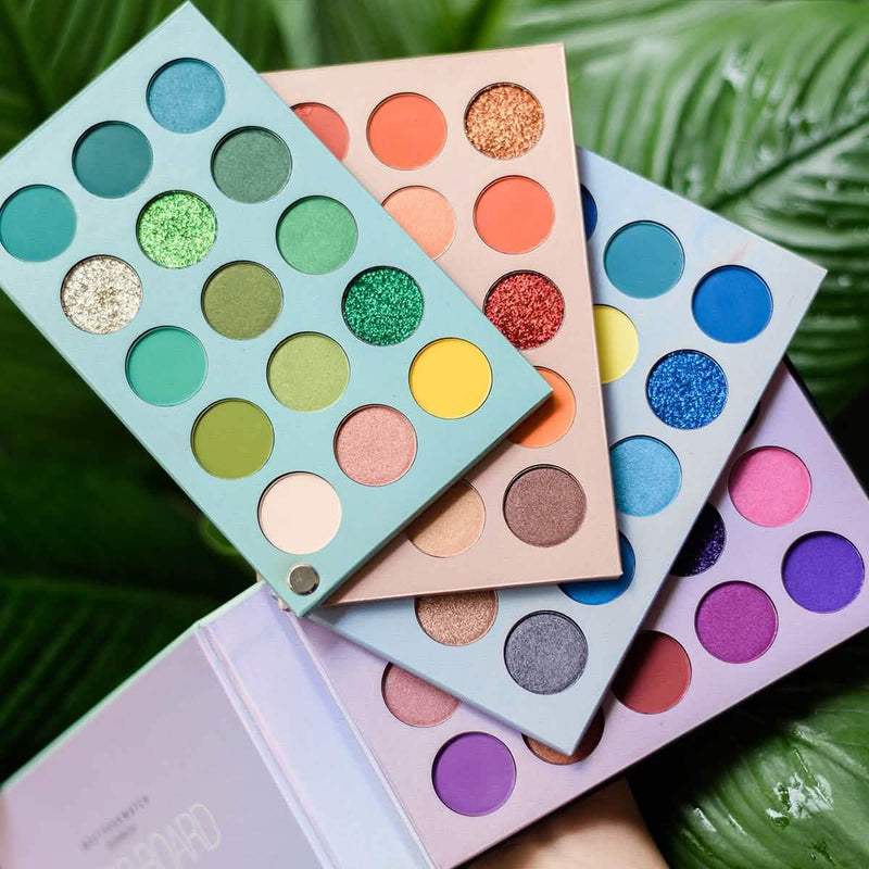 60 Colors Eyeshadow Palette 4-in-1 Color Board Makeup Palette Set Beauty & Personal Care - DailySale