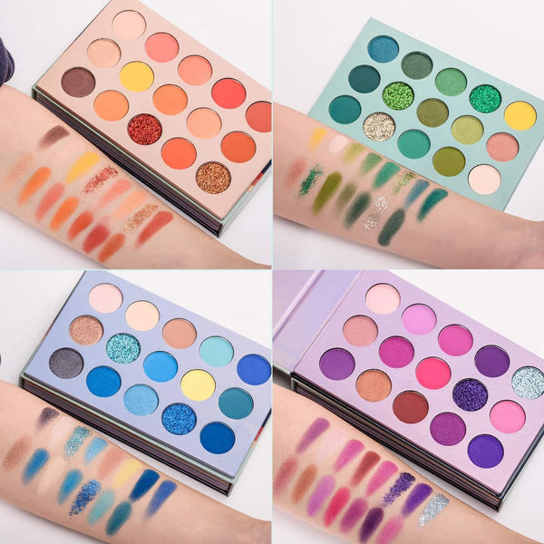 60 Colors Eyeshadow Palette 4-in-1 Color Board Makeup Palette Set Beauty & Personal Care - DailySale