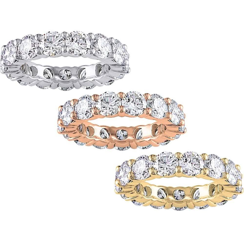 6.00 CTTW Cubic Zirconia Eternity Band - Assorted Sizes Jewelry - DailySale