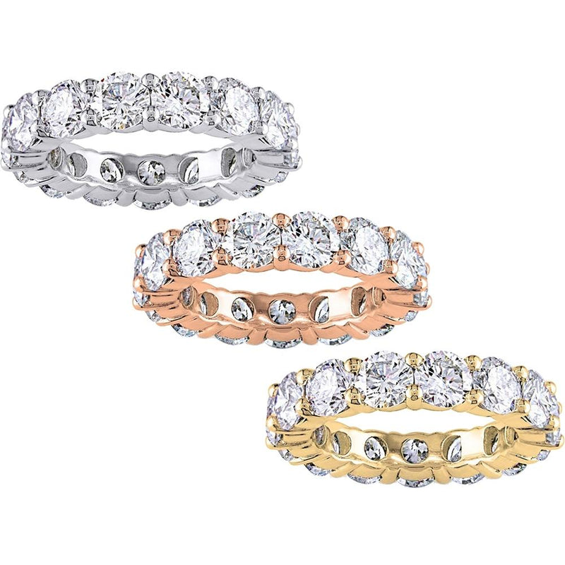 6.00 CTTW Cubic Zirconia Eternity Band - Assorted Sizes Jewelry - DailySale