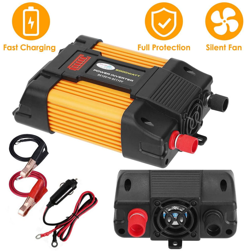 6000W Peak Power Inverter DC 1 Mobile Accessories - DailySale