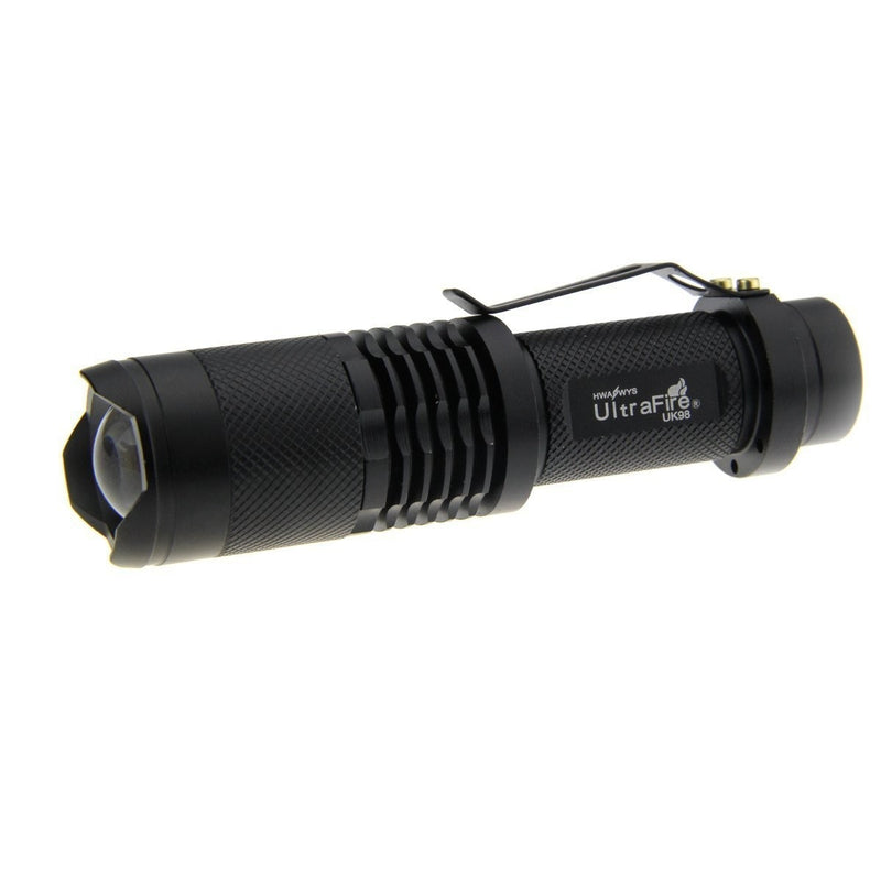CREE XML T6 2000 Lumen Zoomable 3 Mode Focus LED Waterproof Flashlight - DailySale, Inc