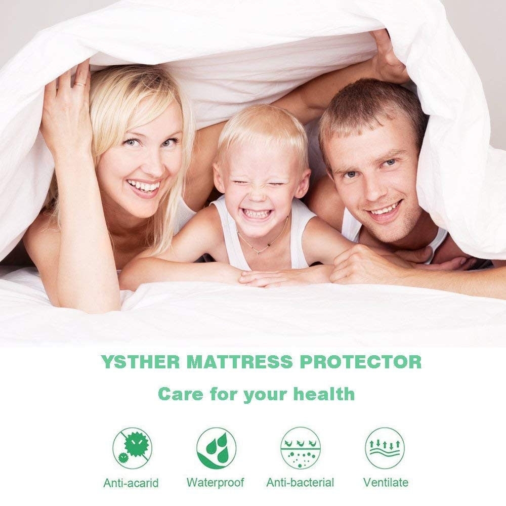 BeautySleep Waterproof Mattress Protector Premium Hypoallergenic Cover Cotton Terry Surface - Assorted Sizes - DailySale, Inc