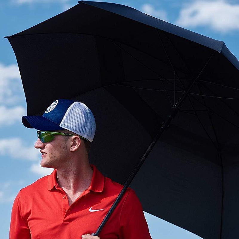 68" Automatic Open Golf Umbrella - Black Sports & Outdoors - DailySale