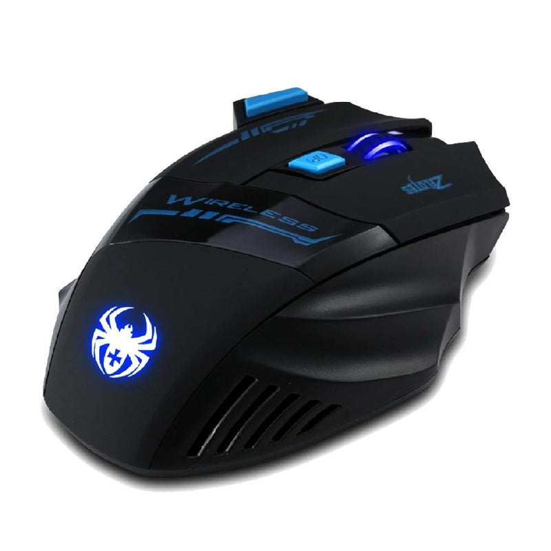 7 Buttons LED Optical Wireless Gaming Mouse Gadgets & Accessories - DailySale