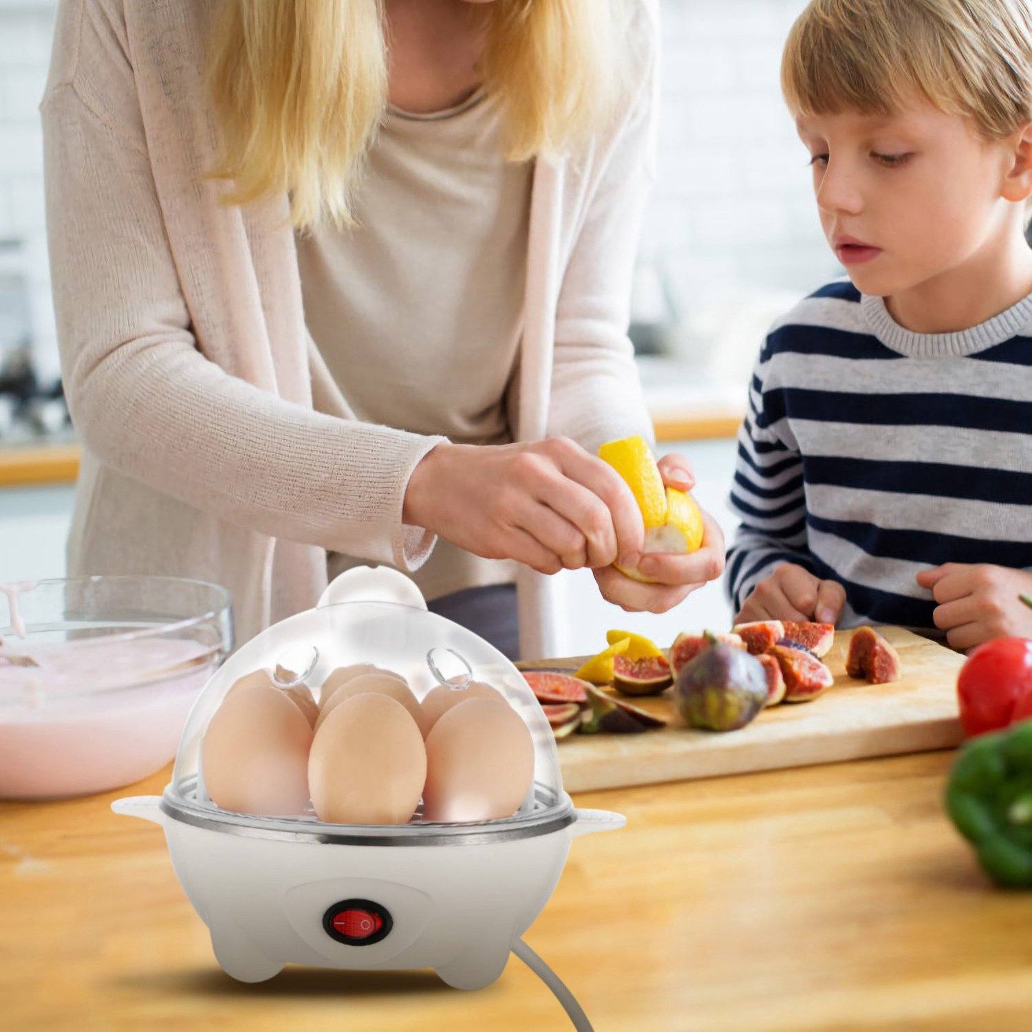 7 Capacity Electric Egg Cooker Kitchen & Dining - DailySale