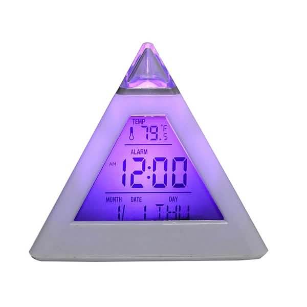 7 Color Changing LED Alarm Clock Household Appliances - DailySale