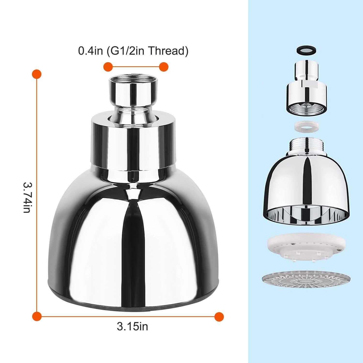 7 Color Changing LED Shower Head Bath - DailySale