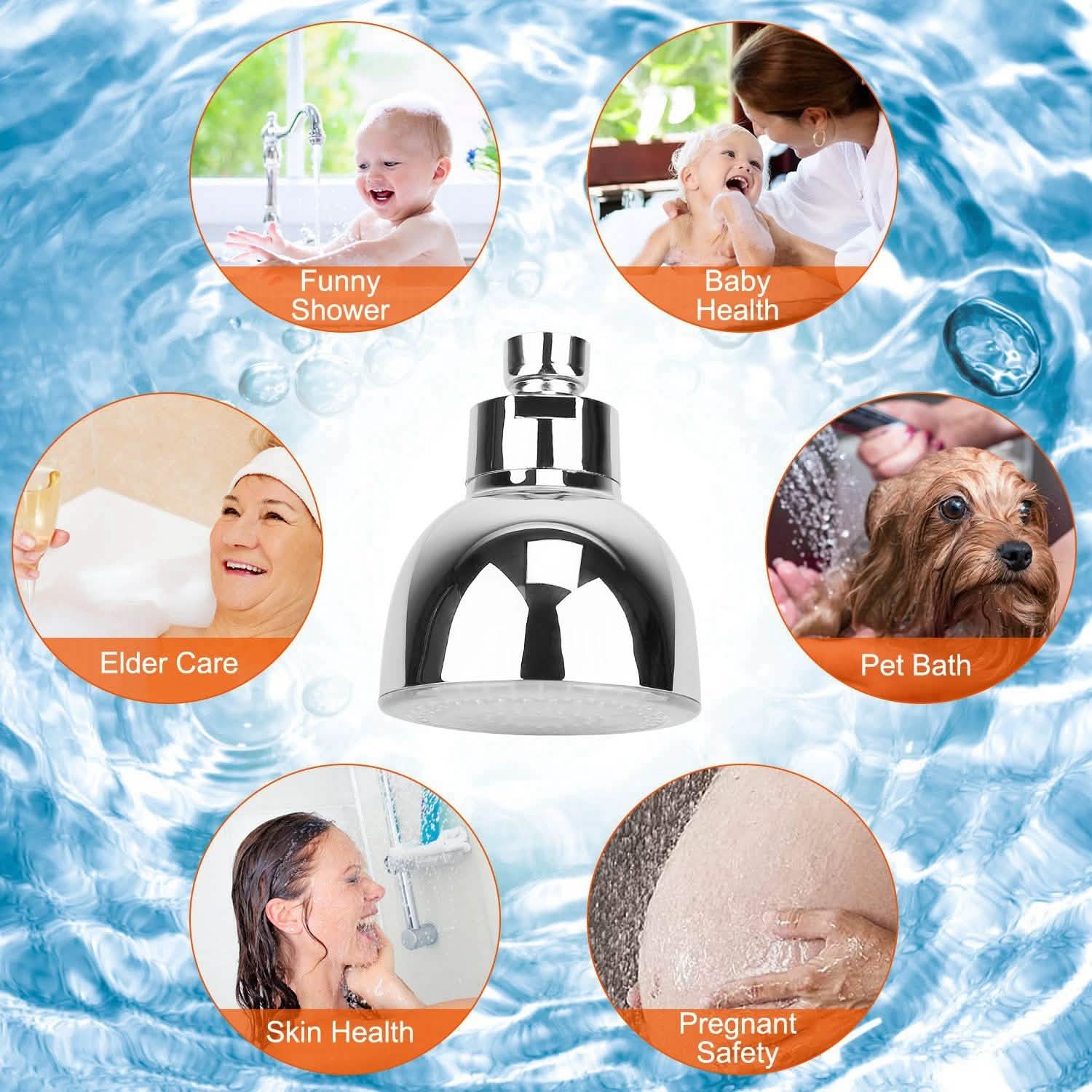 7 Color Changing LED Shower Head Bath - DailySale