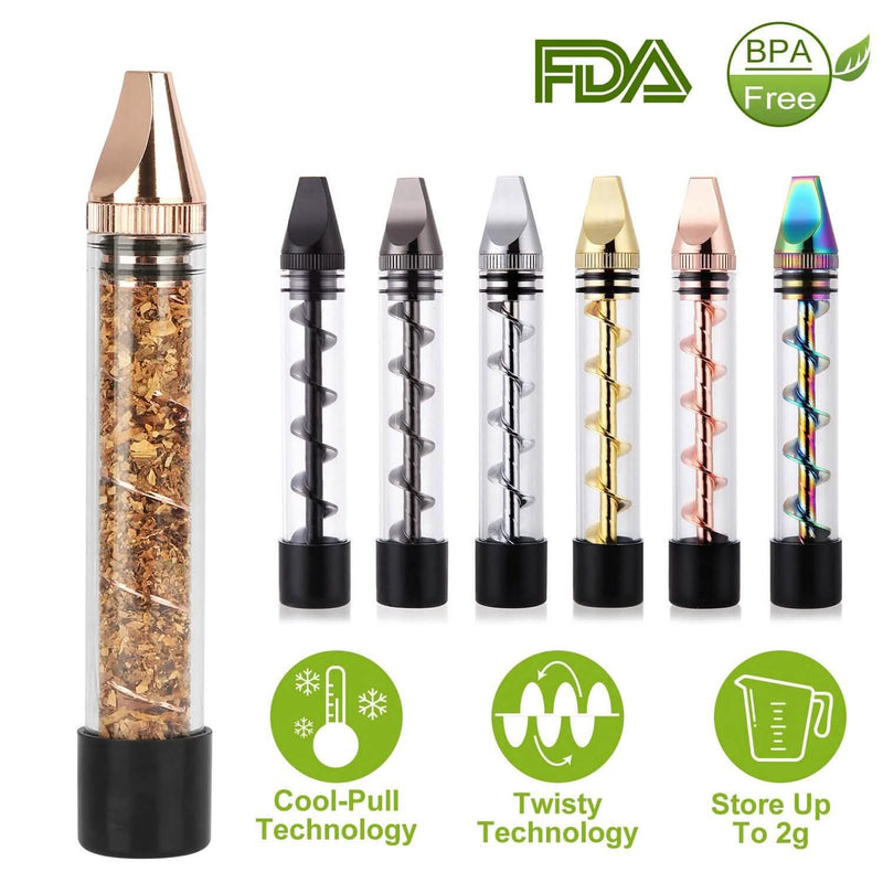 7-in-1 Grinder Blunt Kit with Smoking Metal Tip Cleaning Brush Everything Else - DailySale