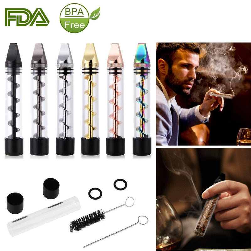 7-in-1 Grinder Blunt Kit with Smoking Metal Tip Cleaning Brush Everything Else - DailySale