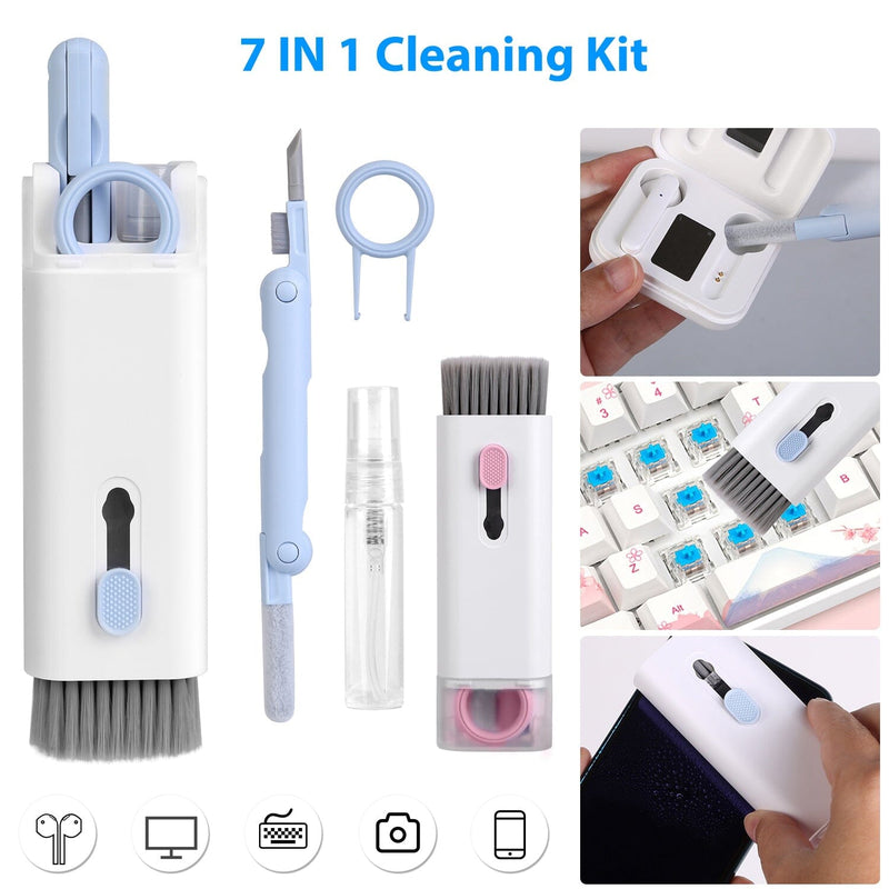 7-in-1 Laptop Keyboard Dust Cleaner Brush Computer Accessories - DailySale