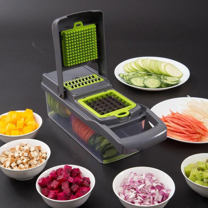 7 in 1 Vegetable Chopper with Container Kitchen & Dining - DailySale