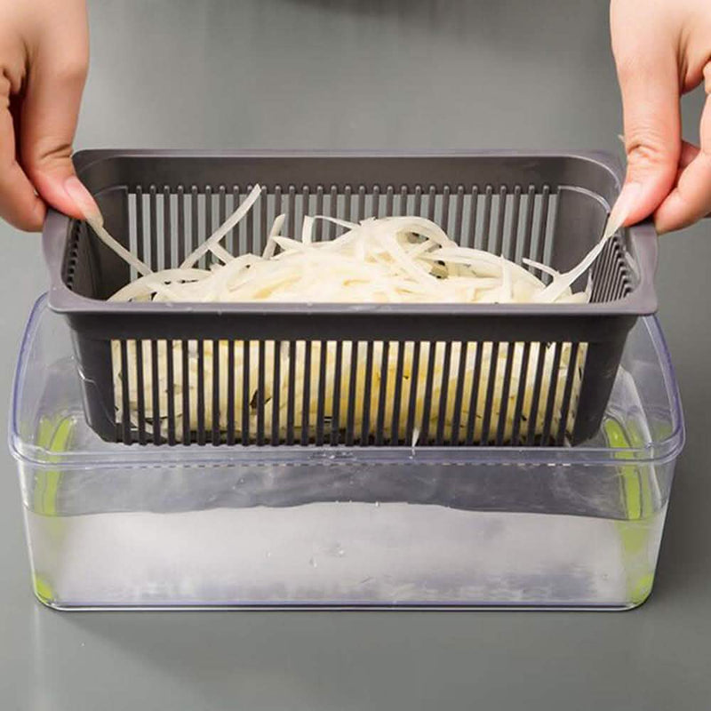 7 in 1 Vegetable Chopper with Container Kitchen & Dining - DailySale