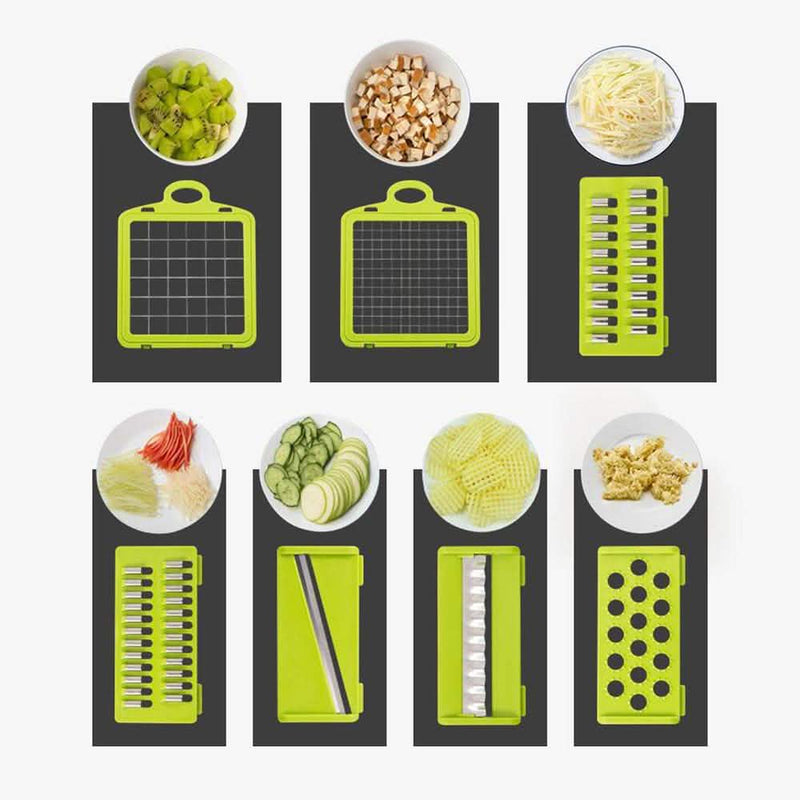 7 in 1 Vegetable Chopper with Container Kitchen & Dining - DailySale