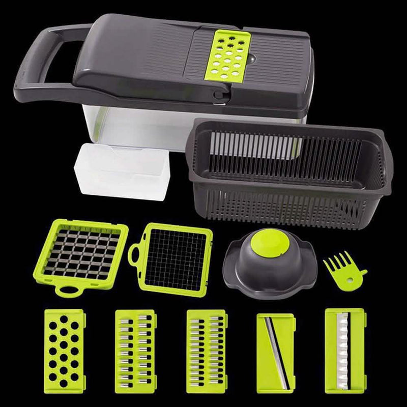 7 in 1 Vegetable Chopper with Container Kitchen & Dining - DailySale